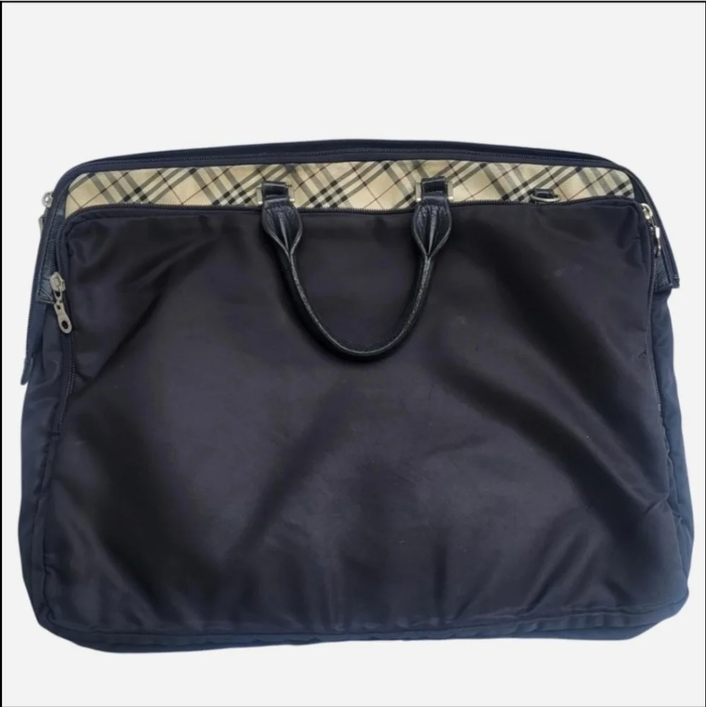 Burberry Black and Cream Briefcase/ Businessbag - Picture 3 of 3